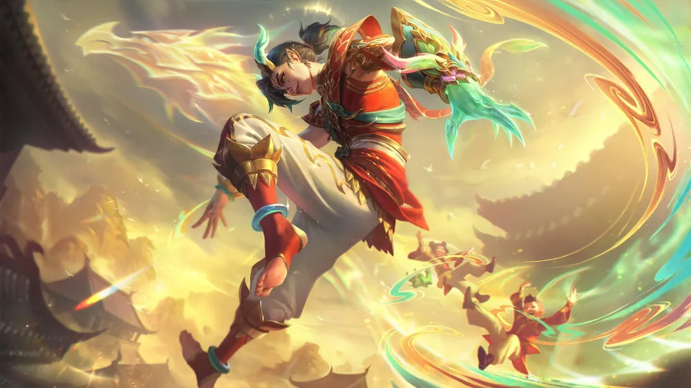 천상 비늘 이즈리얼 (Heavenscale Ezreal)