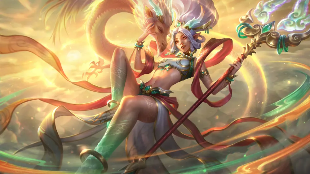 천상 비늘 잔나 (Heavenscale Janna)