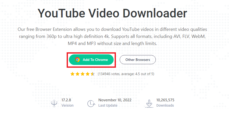 YouTube Video Downloader 추가