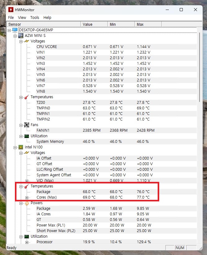 HWMonitor